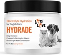 HYDRADE Powder - Elektrolyten voor honden- en kattendehydratie - Hydratatie voor honden en katten - Lots of Love Pet Products (8 Oz)