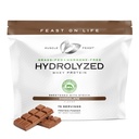 Muscle Feast Hydrolyzed Whey Protein Powder, Grass Fed and All Natural Hormone-Free, Hydro Whey Powder for Men and Women, Gluten Free, Non-GMO, Delicious Hydrolyzed Protein Powder, Chocolate, 5lb