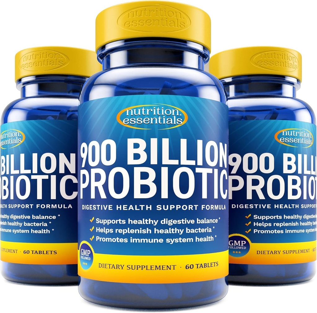 Nutrition Essentials Supplément probiotique + Supplément de soutien au cerveau nootropique