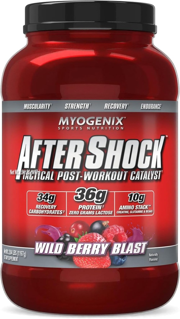 Myogenix Aftershock Post Workout Powder 