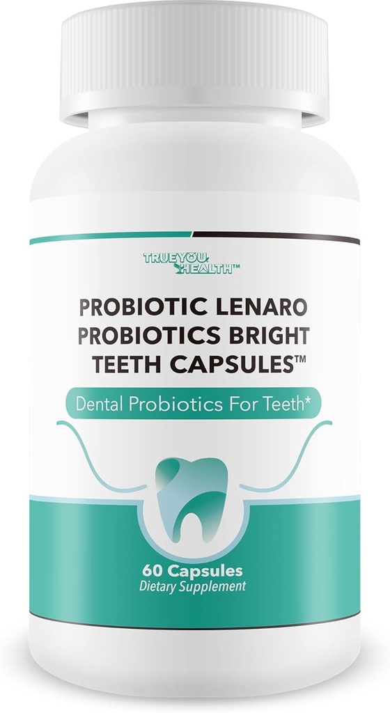 Probiotica Bright Teeth Capsules - Onze beste Tandheelkundige Probiotica Witte Tanden Ondersteuning - Tandheelkundige Probiotica Bright Whitening Tanden Mousse Alternatieve Capsules - Probiotica voor Tanden Probiotische Mond