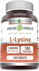 Verbazingwekkende Formules L-Lysine Amino Supplement 