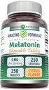 Verbazingwekkende Formules Melatonine Kauwbare Supplement 