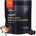 Organifi Shilajit Gummies - Himalayan Shilajit pour les hommes et les femmes avec PrimaVie Shilajit, 40-Plus Trace Minerals, et plus - Hormone Balancer, Boosts Cellular Energy, Beats Fatigue, et plus, 60 comte