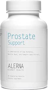 Supplément de soutien à la prostate pour les hommes avec Palmetto de scie, racine de cailloux et extrait de graines de citrouille – (1 bouteille)