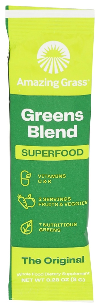 Amazing Grass Green Superfood Drink Powder, 0.28 OZ