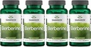 Swanson Berberine Supplément - 400 mg Chaque, 60 Capsules - Berberine HCl avec le soutien général du bien-être (4 Pack)