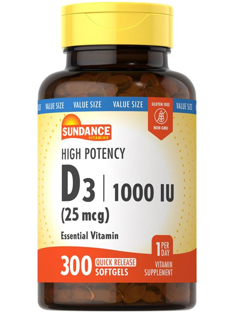 Sundance Vitamine D3 1000 IE 