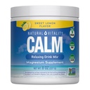 Natural Vitality Calm, Magnesium Supplement, Anti-stress Drink Mix Poeder, Glutenvrij, Veganistisch, & Non-GMO, Sweet Lemon, 8 oz