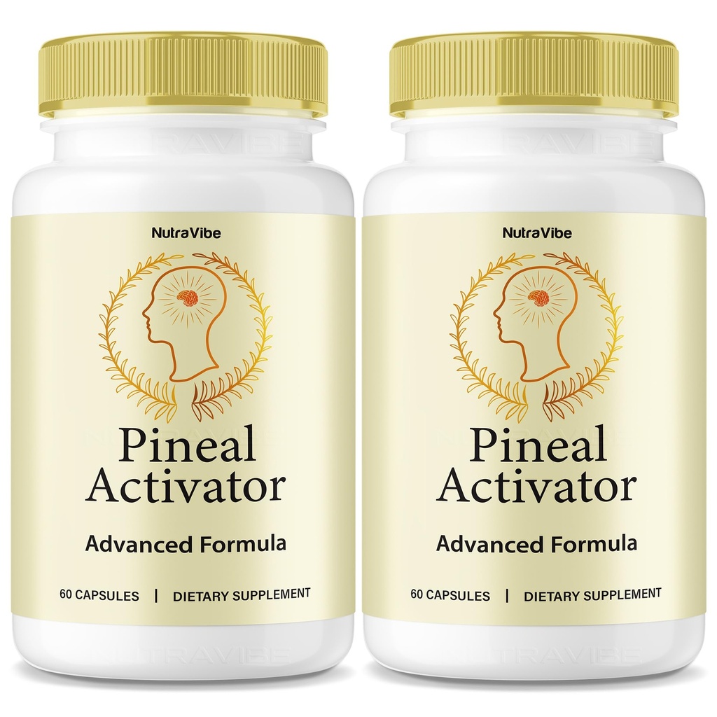 (2 Pack) Pineal Activator Capsules – Natural Pineal Gland Support for Clarity, Focus, Memory Sharpness and Restful Balance | PinealActivator Easy-to-Take Daily Pills, Original Formula (120 Capsules)