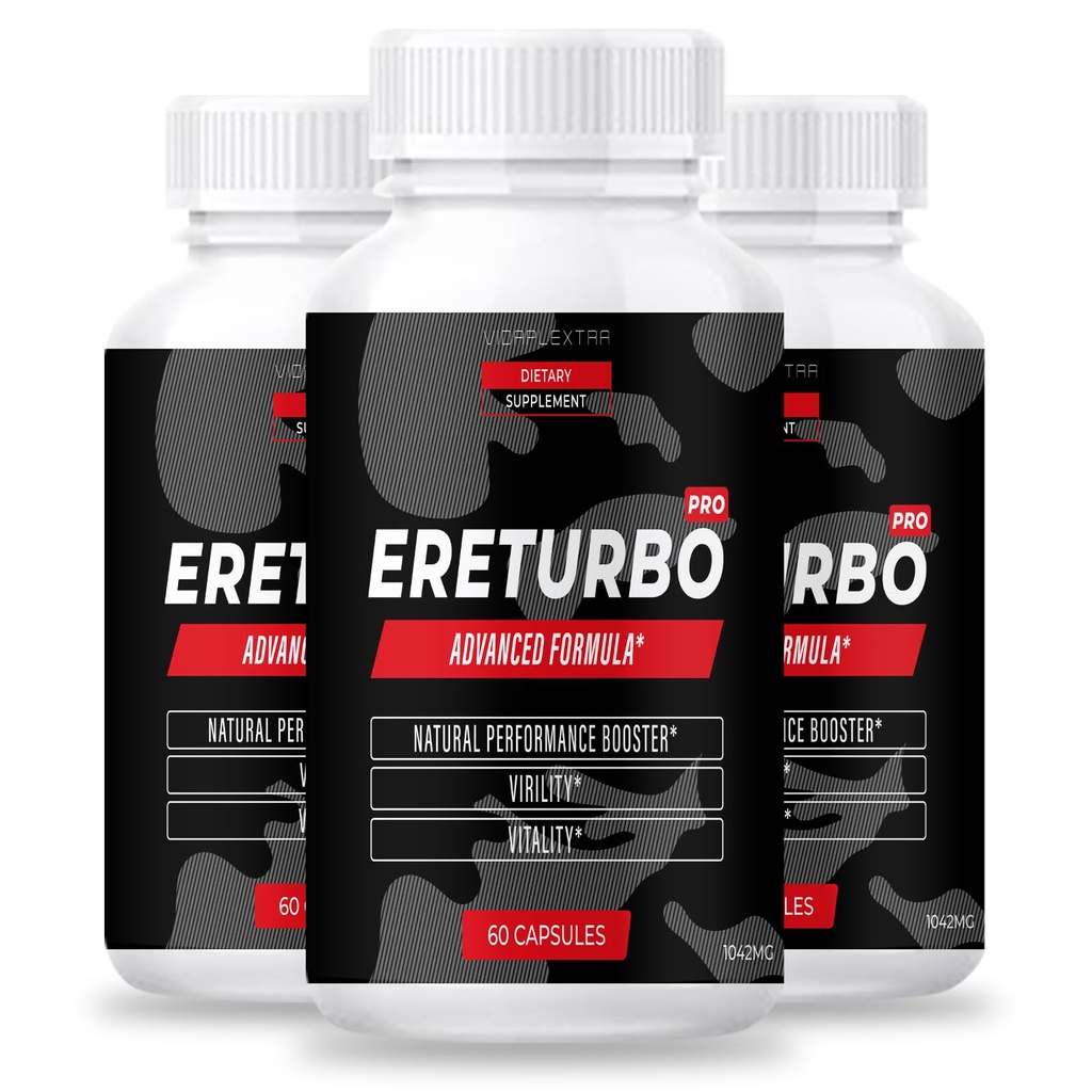 Ereturbo Pro - Ereturbo Pro Mens Capsules (3 Pack, 180 Capsules)