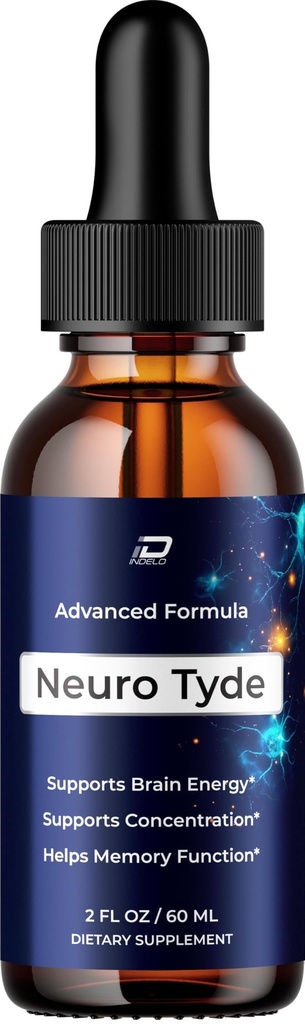 Neuro Tyde Advanced Formula Drops – NeuroTyde Memory Focus Natural Liquid Dietary Blend for Health, Reviews - 1 Month Supply