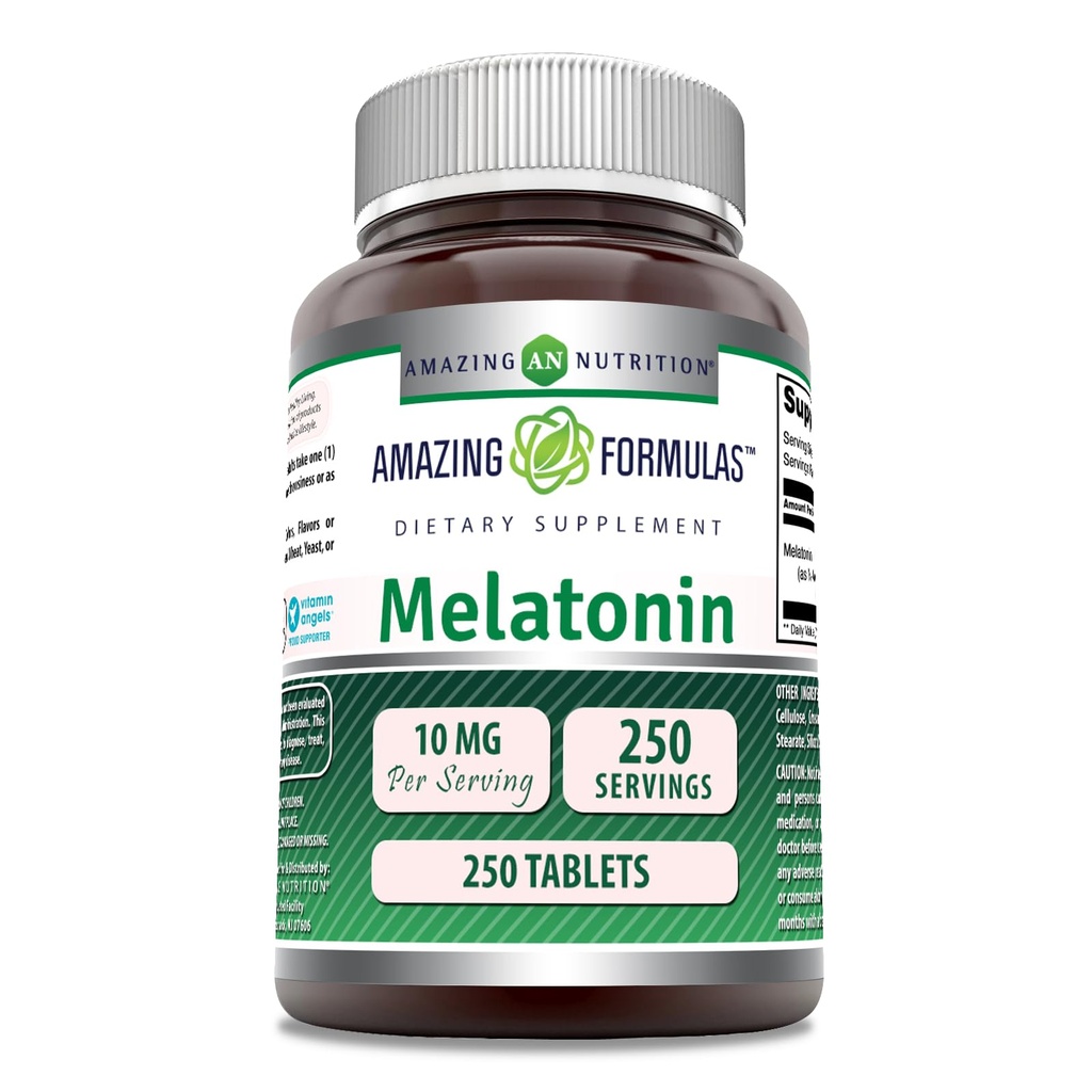 Verbazingwekkende Formules Melatonine Supplement 