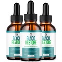 (3 Pack) Glyco Restore Drops, Official GlycoRestore Blood Health Support Drops with All Natural Ingredients, Advanced Health & Wellness Support with Premium Vitamins for Women & Men (90 Servings)