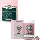 Vital Source Nutrition - Premium Feminine Balance Gummies & ViXi Feminine Balance Capsules - for Women’s Health & Wellness - 30 Servings