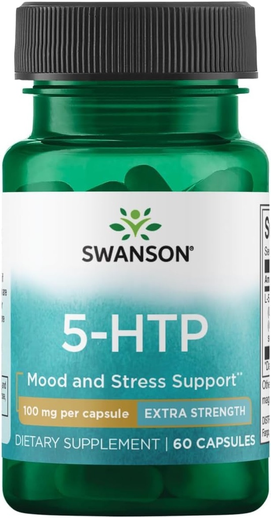 Swanson Ultra 5-Htp - extra sterkte 100 mg 60 capsules