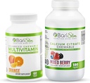 BariSlim Bariatric Calcium Citrate & Advanced Kauwbare Multivitamine - Bariatric Vitamine en Supplement voor post bariatric Chirurgie Inclusief Gastric Bypass en Gastric Sleeve