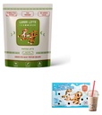 Matcha Latte Boba Protein Powder & Konjac Crystal Boba Bundle | 26g Grass-Fed Whey Isolate | Ceremonial-Grade Matcha | Vegan, Low Calorie, Ready-to-Eat Boba Pearls | No Added Sugar