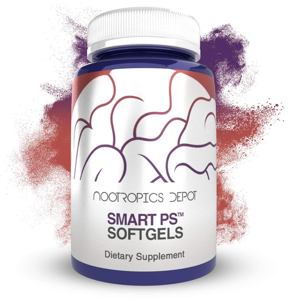 Nootropics Depot Smart PS Phosphatide Complex | Phosphatide Complex | 100mg | 120 Count