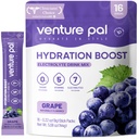Venture Pal Sugar Free Electrolyte Powder Packets - Liquid Daily IV Drink Mix for Rapid Hydration & Party Recovery 5 Vitaminen & 7 Elektrolyten . Keto Friendly 