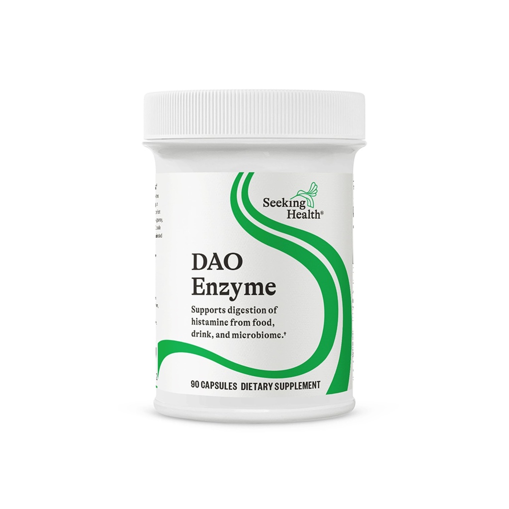 Seeking Health DAO Enzyme - Voormalig Histamine Digest, DAO Enzyme Supplement for Histamine Food Intolerance, Supports Digestive Health, Upset Mtomach (90 Capsules)