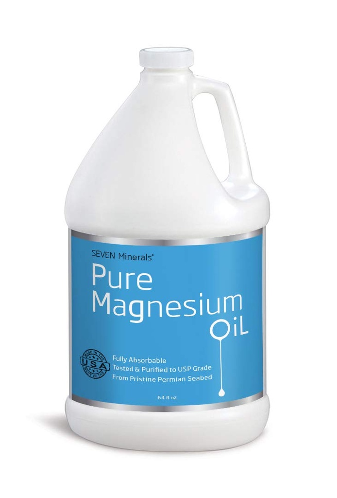 Zeven mineralen Zuiver magnesiumolie 64 oz