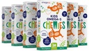 Omega 3 Gummies - Ultra-High DHA Chewable Gel Gummy - for Kids Supports Brain & Eye Health - Sugar-Free Natural Fruit Smaak - Kids Omega 3 Fish Oil Gummies (6 Pack)