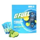 G Fuel Electrolytes Powder for Instant Hydration and Focus | Sugar Free, Lemon Lime Flavor, Electrolyte and Nootropic Drink Mix to Sharpen Mental Focus, 20 Servings