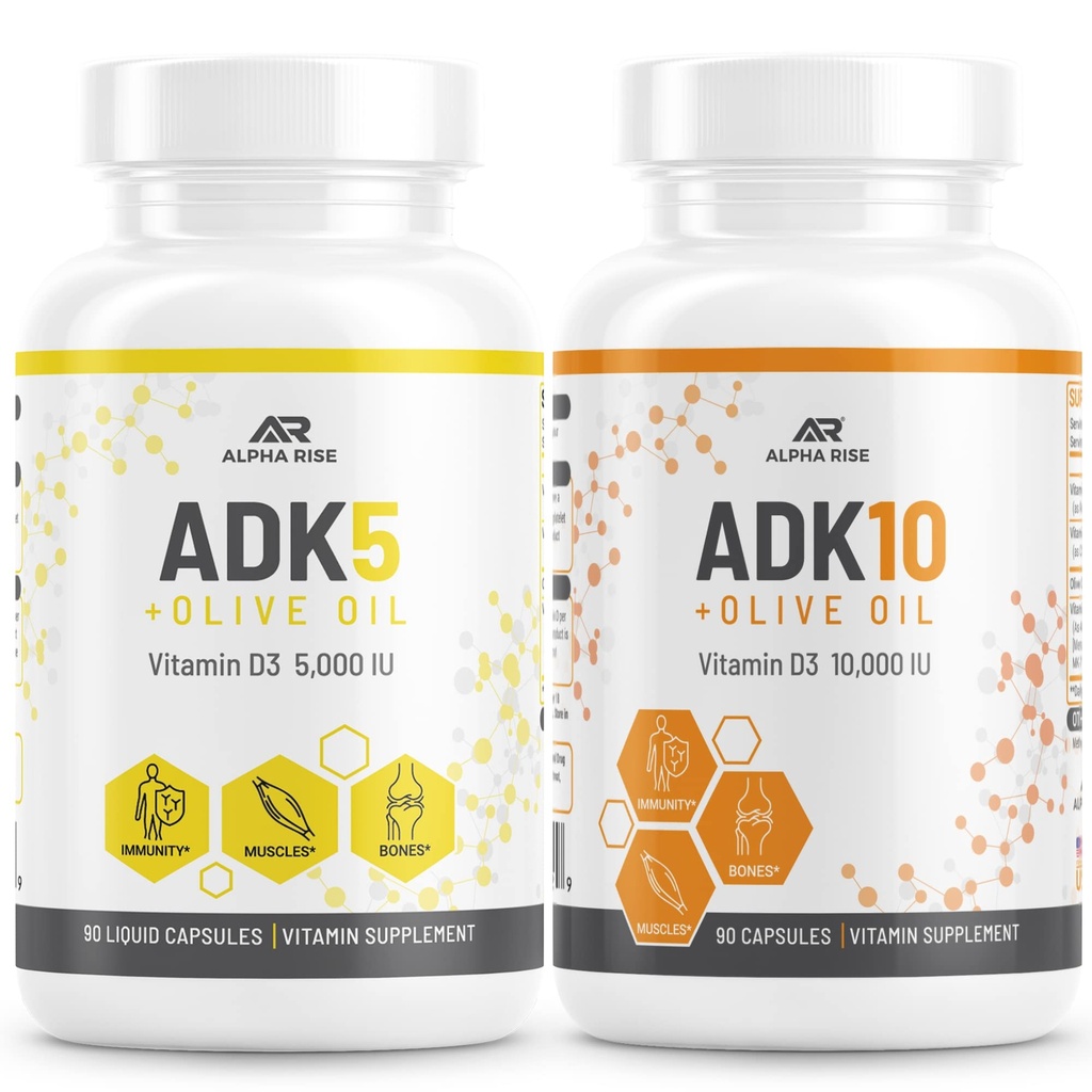 ADK 5 vitaminesupplement + ADK 10 vitaminesupplement