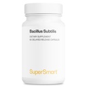 Supersmart - Bacillus Subtilis 3 miljard CFU per dag (High Potency) - Spore Probiotic Supplement 