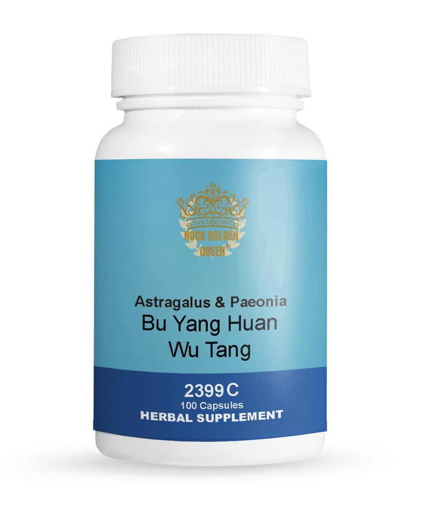Bu Yang Huan Wu/Astragalus&Paeonia Decoction, 100 Capsules/Bottle (2 Bottles)