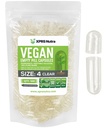 XPRS Nutra Maat 4 Lege Capsules - 500 Tel helder Kleine Lege Vegan Capsules - DIY Plantaardige Capsule vullen - Vulbare Do-It-Yourself Veggie Pill Caps voor Supplementen