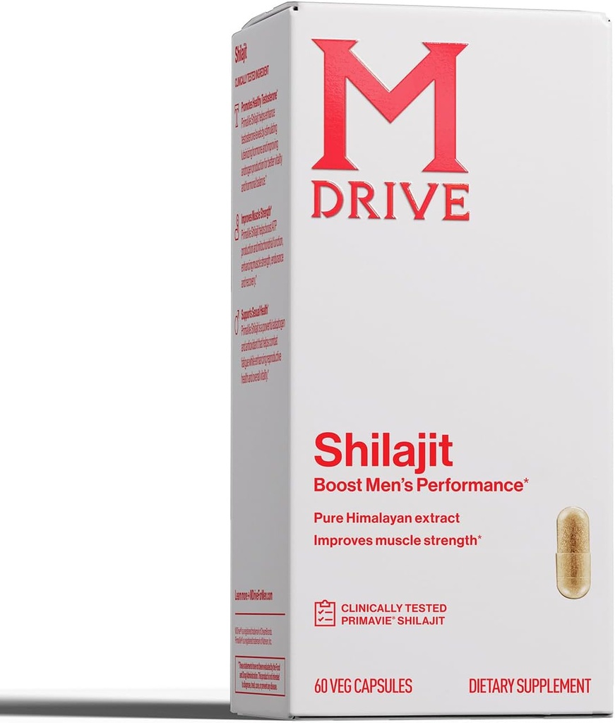 Mdrive Shilajit Capsules for Men 