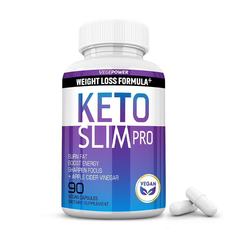 Keto Pills Apple cidre Vinegar Perte de poids Fat Burner Ketosis Diet Support Boost Energy Cétones Supplément avec vinaigre de cidre pour femmes 90 Capsules