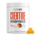 VeltraVita® Creatine Monohydrate Gummies 5g | Micronized Creatine for Men & Women | Advanced VeltrAbsorb™ | Strength & Workout Performance | No Added Sugar | Mango Flavor