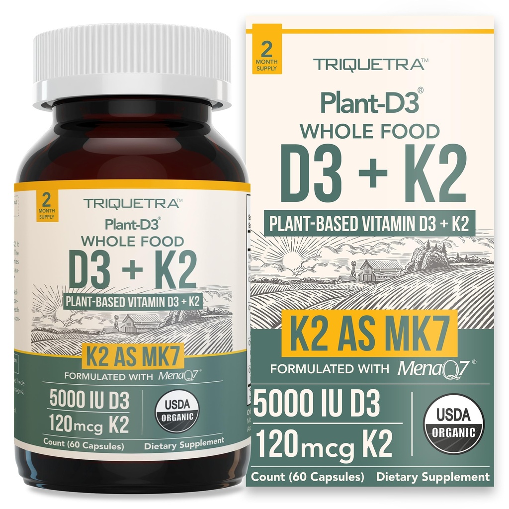 Biologische Plant D3 + K2 