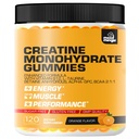 Creatine Monohydrate Gummies 5g for Men Women - Sugar Free Chewable Vegan Supplement - Enhanced Formula with Vitamin B12 L-Taurine Betaine Anhydrous Alpha-GPC BCAA 2:1:1