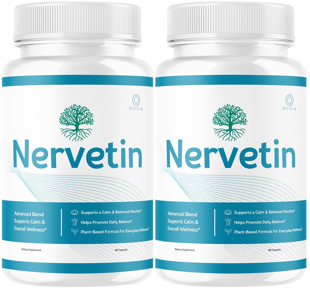 (2 Pack) Nervetin Capsules - Official Nervetin Pills Advanced Premium Formula Maximum Strength, All Natural Ingredients Vitamins for Overall Health & Wellness Reviews, 120 Capsules for 2 Months