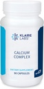 Complexe Calcium Klaire Labs - Hydroxyapatite microcristalline sans ESB et citrate au phosphore (90 capsules)