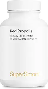 Supersmart - Propolis rouge 800mg par jour (haute puissance) - Supplément naturel de propolis rouge Brésil - 300 antioxydants synergiques