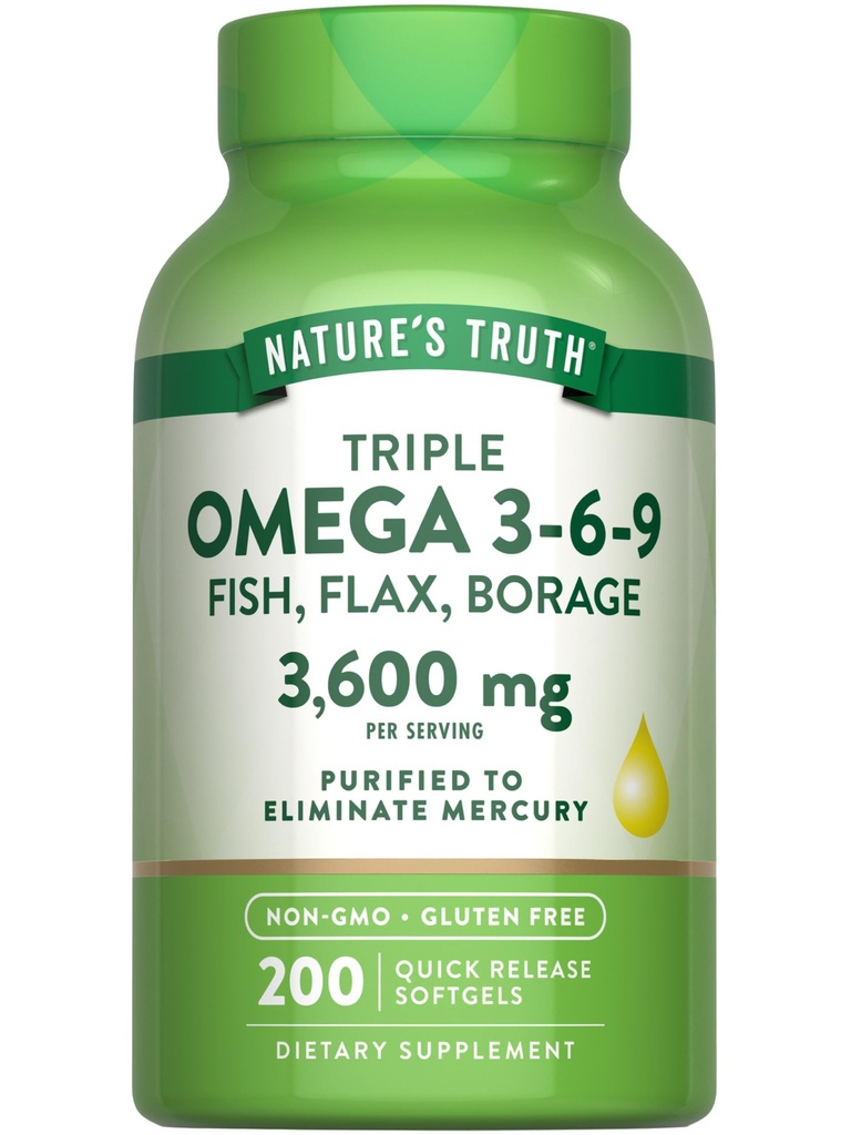 De waarheid van de natuur Triple Omega 3 6 9 