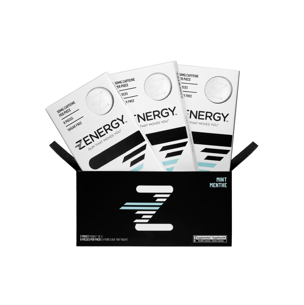 ZENERGY Energy Gum - Mint Smaak 