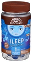 Good Day Chocolate Melatonine voor volwassenen [ 80 Tel] - Fair Trade Non-GMO Chocolate met kamille en Melatonine 1 mg - Volwassen Melatonine, Volwassen Natuurlijke Slaaphulp Supplement