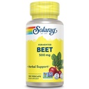 SOLARAY Gefermenteerde bietenwortel Extract van biologische bieten - Beetwortelcapsules Traditioneel gebruikt voor energie, duurzaamheid, bloedstroom, hartgezondheidsondersteuning - Veganistisch, niet-GMO, 60 dagen garantie, 100 VegCaps