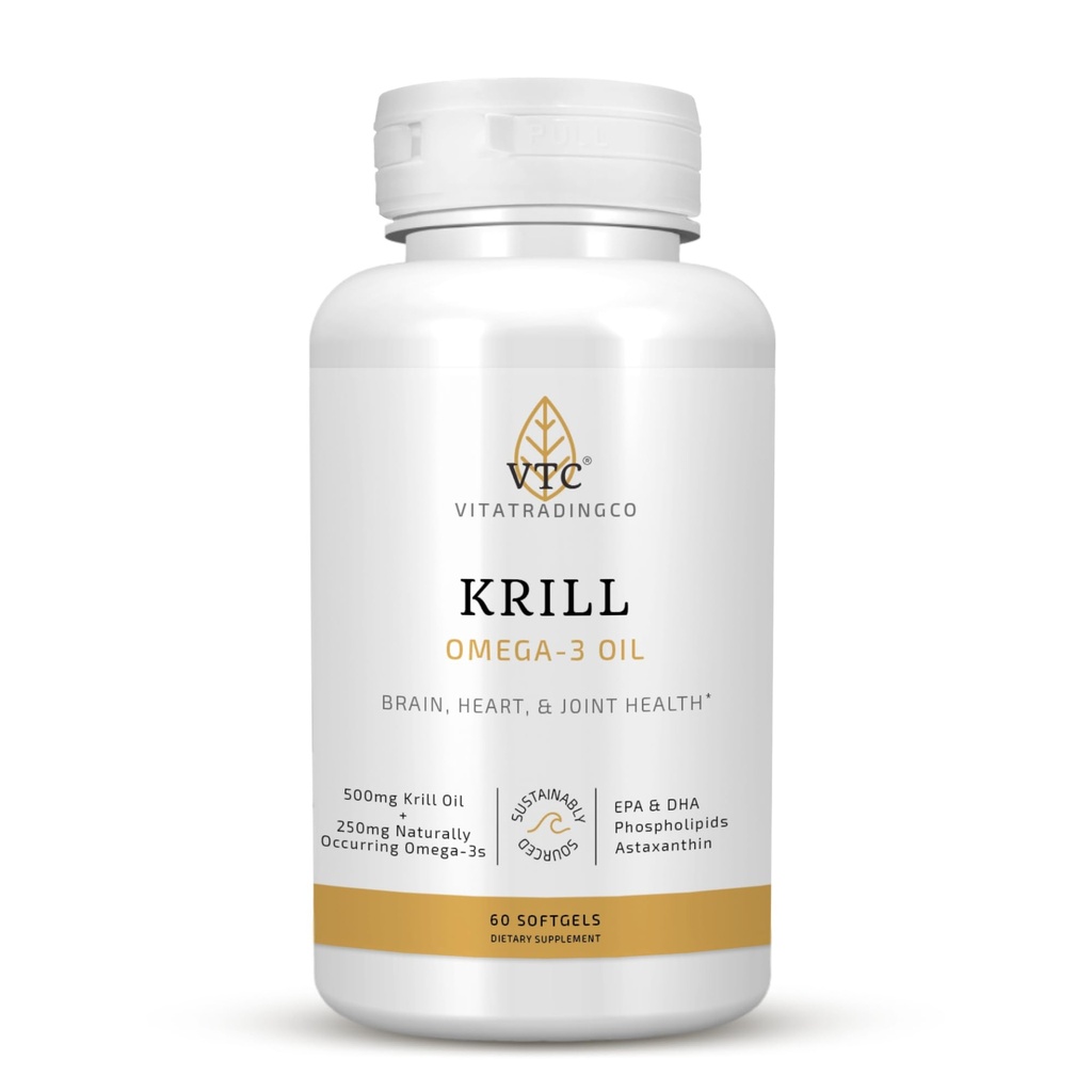 VTC VitaTradingCo. Krill Omega-3 Oil Supplement 