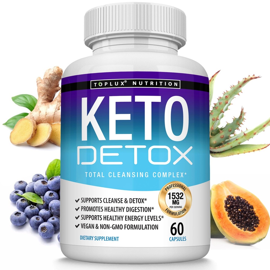 Toplux Keto Detox Pillen Advanced Cleansing Extract 