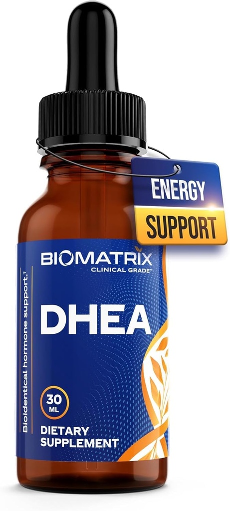 BioMatrix DHEA Liquid Drops 3X Absorptie van capsules of tabletten 
