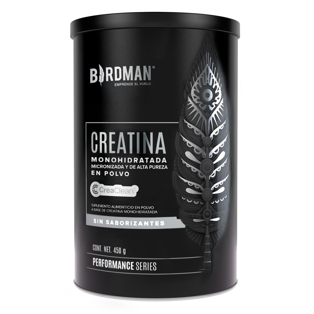 BIRDMAN Micronized Creatine Monohydrate Powder, Unflavored, High-Purity, Organic, Muscle Recovery, Caffeine Free Pre Workout, Post Workout, Gluten Free, Sugar Free