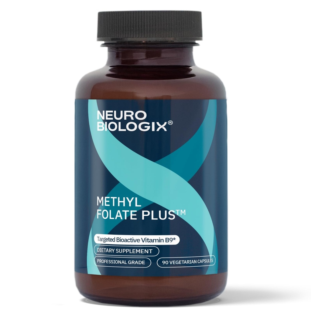 Methylfolaat Plus - Geavanceerde Blend van L-5-methylfolaat, folinezuur en B-vitaminen voor methyleringsondersteuning - Methylfolaatsupplement voor neurologische en immuunfunctieondersteuning