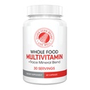 Silver Fern Whole Food Daily Multi Vitamine w/Trace Mineral Blend Supplement - 1 Fles - 60 Vegicaps - 30 Day Supply - Natural, Non-GMO, Vegan, Men's & Women's Multivitamine - Zero Synthetics